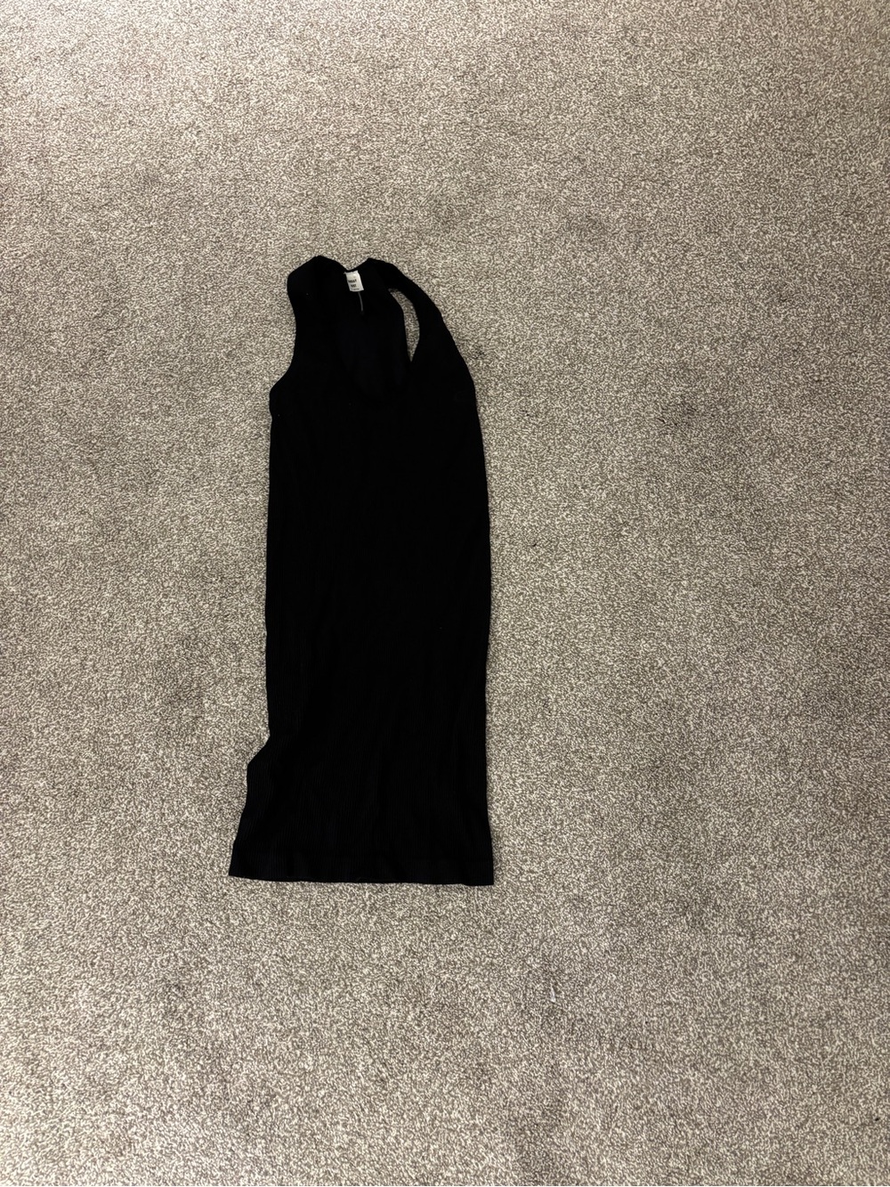 Sunday Best Black Sleeveless Mini Tank Dress